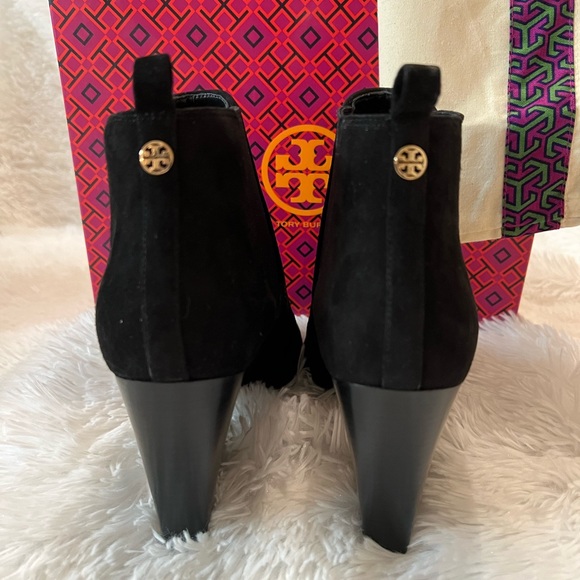 🎉HP🎉 Tory Burch Gemma Open Toe Bootie / Boots - Picture 3 of 9